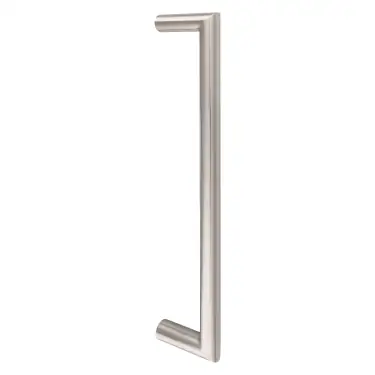 Click Here To Enlarge This Photo Of CSM1300SSS - Carlisle Brass Eurospec 300mm c&sol;c x 19mm dia Mitred Pull Handle &lpar;Bolt Fixing&rpar; - Satin Stainless Steel