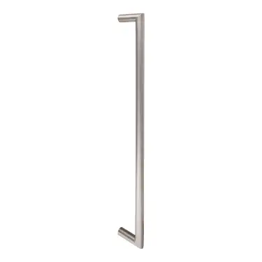 Click Here To Enlarge This Photo Of CSM1600SSS - Carlisle Brass Eurospec 600mm c&sol;c x 19mm dia Mitred Pull Handle &lpar;Bolt Fixing&rpar; - Satin Stainless Steel