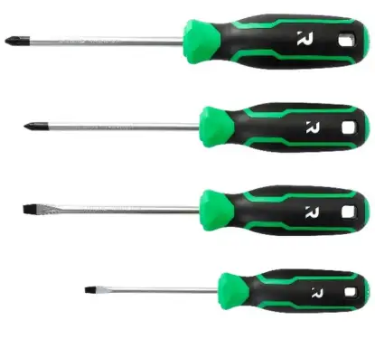 Click Here To Enlarge This Photo Of SDRI004 Rika 4-Piece Magnetic Screwdriver Set