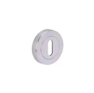 H2151SCP - Hunta Standard Keyhole Escutcheon Satin Chrome