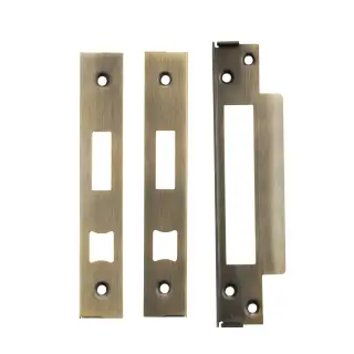Atlantic - ALKREBS5LKMAB 5 Lever Sashlock Rebate Kit - Matt Antique Brass