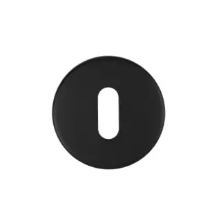 ZCS2002G3PCB Zoo Hardware Standard Profile Escutcheon - 52mm x 8mm &lpar;Grade 201&rpar; Powder Coated Black