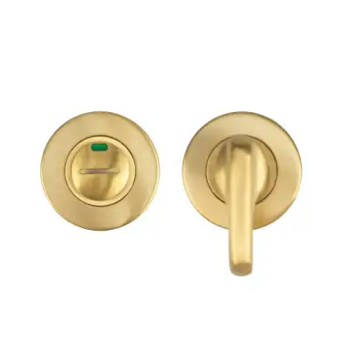 Click Here To Enlarge This Photo Of ZCS2006IG3PVDSB Zoo Hardware Accessible Thumbturn and Release with Indicator - 52mm x 8mm &lpar;Grade 201&rpar; PVD Satin Brass