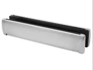 Contemporary Sleeve Type Letter Plate - 318x65mm&comma; Suits 40-75mm Thick doors&comma; 316 Satin Stainless Steel &lpar;LP250-SSS&rpar;