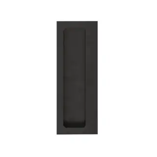 C1862-MB M&period;Marcus Heritage Brass Offset Flush Pull for Swing Door Matt Bronze finish