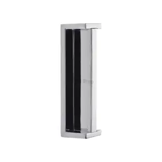 C1874-PC M&period;Marcus Heritage Brass Sliding Flush Pull Polished Chrome finish