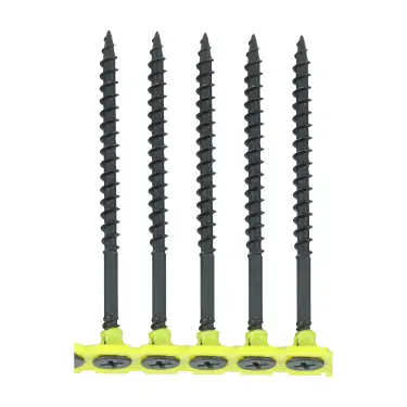 Click Here To Enlarge This Photo Of TIMCO Collated Drywall Coarse Thread Bugle Head Black Screws