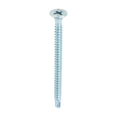 Click Here To Enlarge This Photo Of TIMCO Drywall Self-Drilling Bugle Head Silver Screws