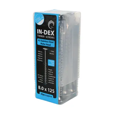 Click Here To Enlarge This Photo Of TIMCO Wafer Head A2 Stainless Steel Timber Screws