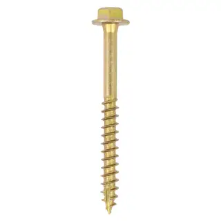 TIMCO Solo Advanced Hex Head Gold Coach Woodscrews