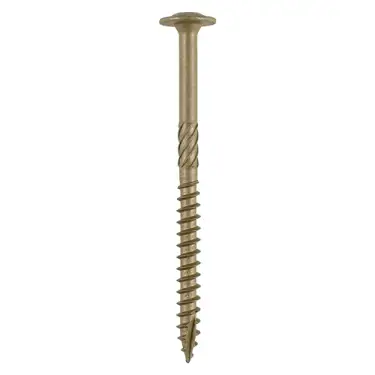 Click Here To Enlarge This Photo Of TIMCO Wafer Head Exterior Green Timber Screws