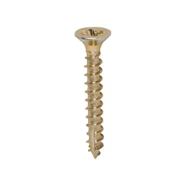 Click Here To Enlarge This Photo Of TIMCO Classic Multi-Purpose Countersunk Gold Woodscrews