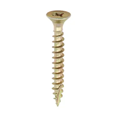 Click Here To Enlarge This Photo Of TIMCO Classic Multi-Purpose Countersunk Gold Woodscrews