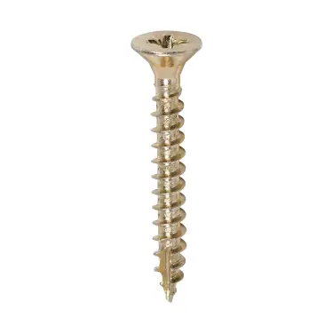Click Here To Enlarge This Photo Of TIMCO Classic Multi-Purpose Countersunk Gold Woodscrews