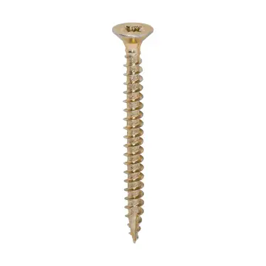 Click Here To Enlarge This Photo Of TIMCO Classic Multi-Purpose Countersunk Gold Woodscrews