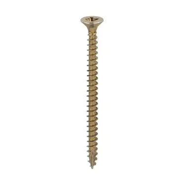 Click Here To Enlarge This Photo Of TIMCO Classic Multi-Purpose Countersunk Gold Woodscrews