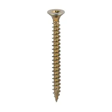 Click Here To Enlarge This Photo Of TIMCO Classic Multi-Purpose Countersunk Gold Woodscrews