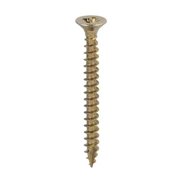 Click Here To Enlarge This Photo Of TIMCO Classic Multi-Purpose Countersunk Gold Woodscrews