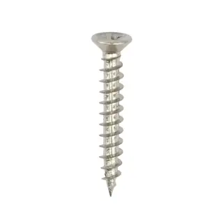 TIMCO Classic Multi-Purpose Reduced Head Countersunk Nickel Piano Hinge Woodscrews