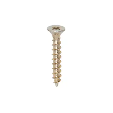 Click Here To Enlarge This Photo Of TIMCO Solo Countersunk Gold Woodscrews
