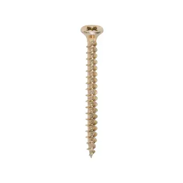 Click Here To Enlarge This Photo Of TIMCO Solo Countersunk Gold Woodscrews