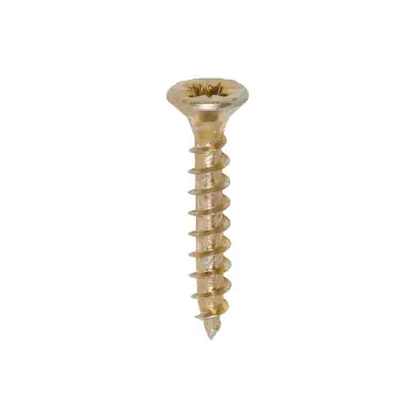Click Here To Enlarge This Photo Of TIMCO Solo Countersunk Gold Woodscrews
