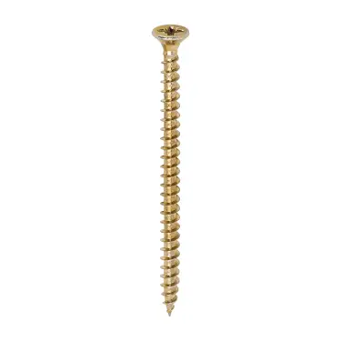 Click Here To Enlarge This Photo Of TIMCO Solo Countersunk Gold Woodscrews