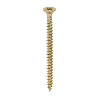 Click Here To Enlarge This Photo Of TIMCO Solo Countersunk Gold Woodscrews