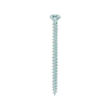 Click Here To Enlarge This Photo Of TIMCO Solo Countersunk Silver Woodscrews