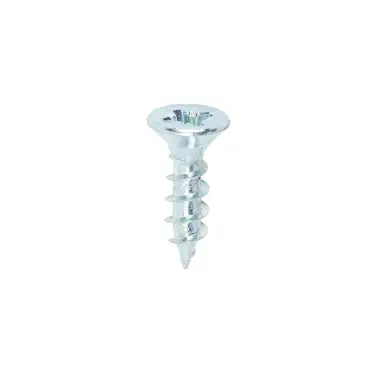 Click Here To Enlarge This Photo Of TIMCO Solo Countersunk Silver Woodscrews