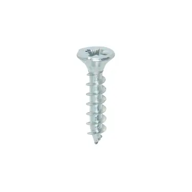Click Here To Enlarge This Photo Of TIMCO Solo Countersunk Silver Woodscrews