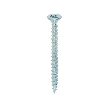 Click Here To Enlarge This Photo Of TIMCO Solo Countersunk Silver Woodscrews