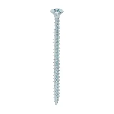 Click Here To Enlarge This Photo Of TIMCO Solo Countersunk Silver Woodscrews