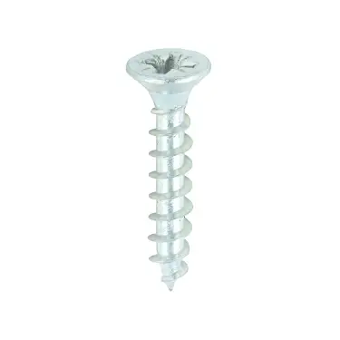 Click Here To Enlarge This Photo Of TIMCO Solo Countersunk Silver Woodscrews