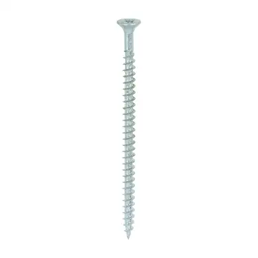 Click Here To Enlarge This Photo Of TIMCO Solo Countersunk Silver Woodscrews