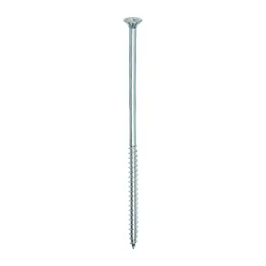 Click Here To Enlarge This Photo Of TIMCO Solo Countersunk Silver Woodscrews