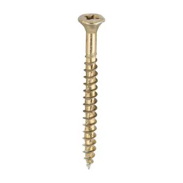 Click Here To Enlarge This Photo Of TIMCO Velocity Premium Multi-Use Countersunk Gold Woodscrews