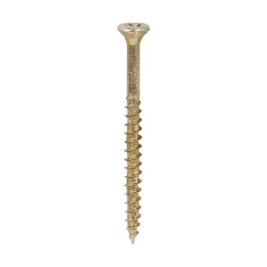 Click Here To Enlarge This Photo Of TIMCO Velocity Premium Multi-Use Countersunk Gold Woodscrews