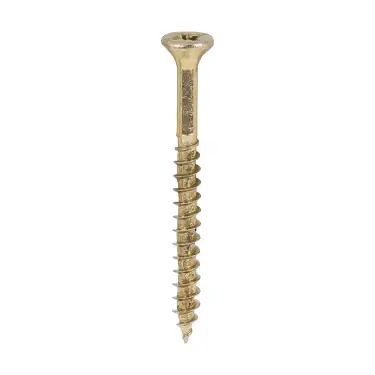 Click Here To Enlarge This Photo Of TIMCO Velocity Premium Multi-Use Countersunk Gold Woodscrews