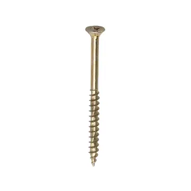 Click Here To Enlarge This Photo Of TIMCO Velocity Premium Multi-Use Countersunk Gold Woodscrews