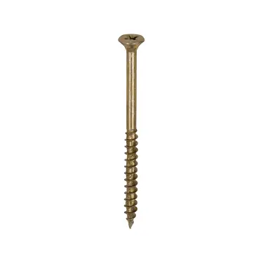 Click Here To Enlarge This Photo Of TIMCO Velocity Premium Multi-Use Countersunk Gold Woodscrews