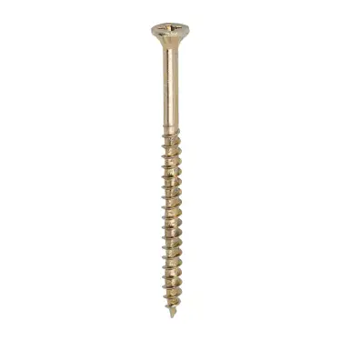 Click Here To Enlarge This Photo Of TIMCO Velocity Premium Multi-Use Countersunk Gold Woodscrews