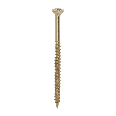 Click Here To Enlarge This Photo Of TIMCO Velocity Premium Multi-Use Countersunk Gold Woodscrews