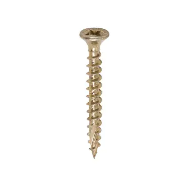 Click Here To Enlarge This Photo Of TIMCO C2 Strong-Fix Multi-Purpose Premium Countersunk Gold Woodscrews