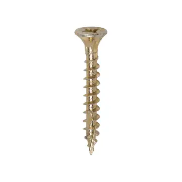 Click Here To Enlarge This Photo Of TIMCO C2 Strong-Fix Multi-Purpose Premium Countersunk Gold Woodscrews