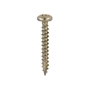 Click Here To Enlarge This Photo Of TIMCO Classic Multi-Purpose Pan Head Gold Woodscrews