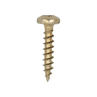 Click Here To Enlarge This Photo Of TIMCO Classic Multi-Purpose Pan Head Gold Woodscrews