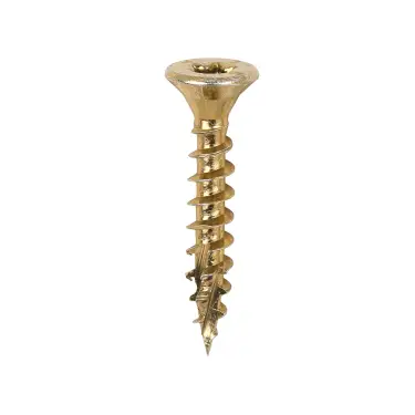 Click Here To Enlarge This Photo Of TIMCO C2 Clamp-Fix Multi-Purpose Premium Countersunk Gold Woodscrews