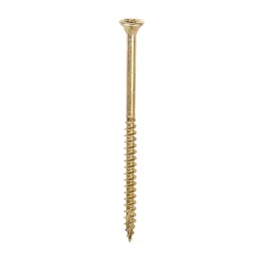 Click Here To Enlarge This Photo Of TIMCO C2 Clamp-Fix Multi-Purpose Premium Countersunk Gold Woodscrews