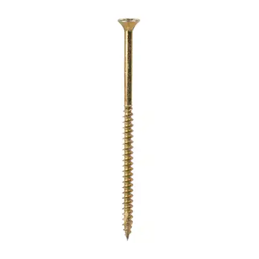Click Here To Enlarge This Photo Of TIMCO C2 Clamp-Fix Multi-Purpose Premium Countersunk Gold Woodscrews